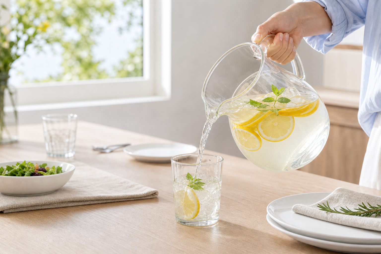 Fridge-to-table drinks